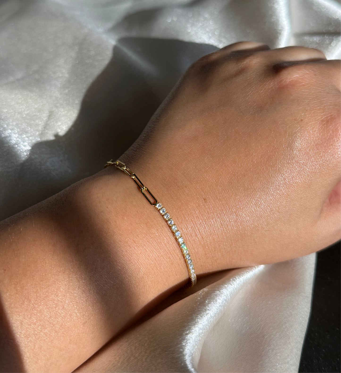 Link Tennis Bracelet