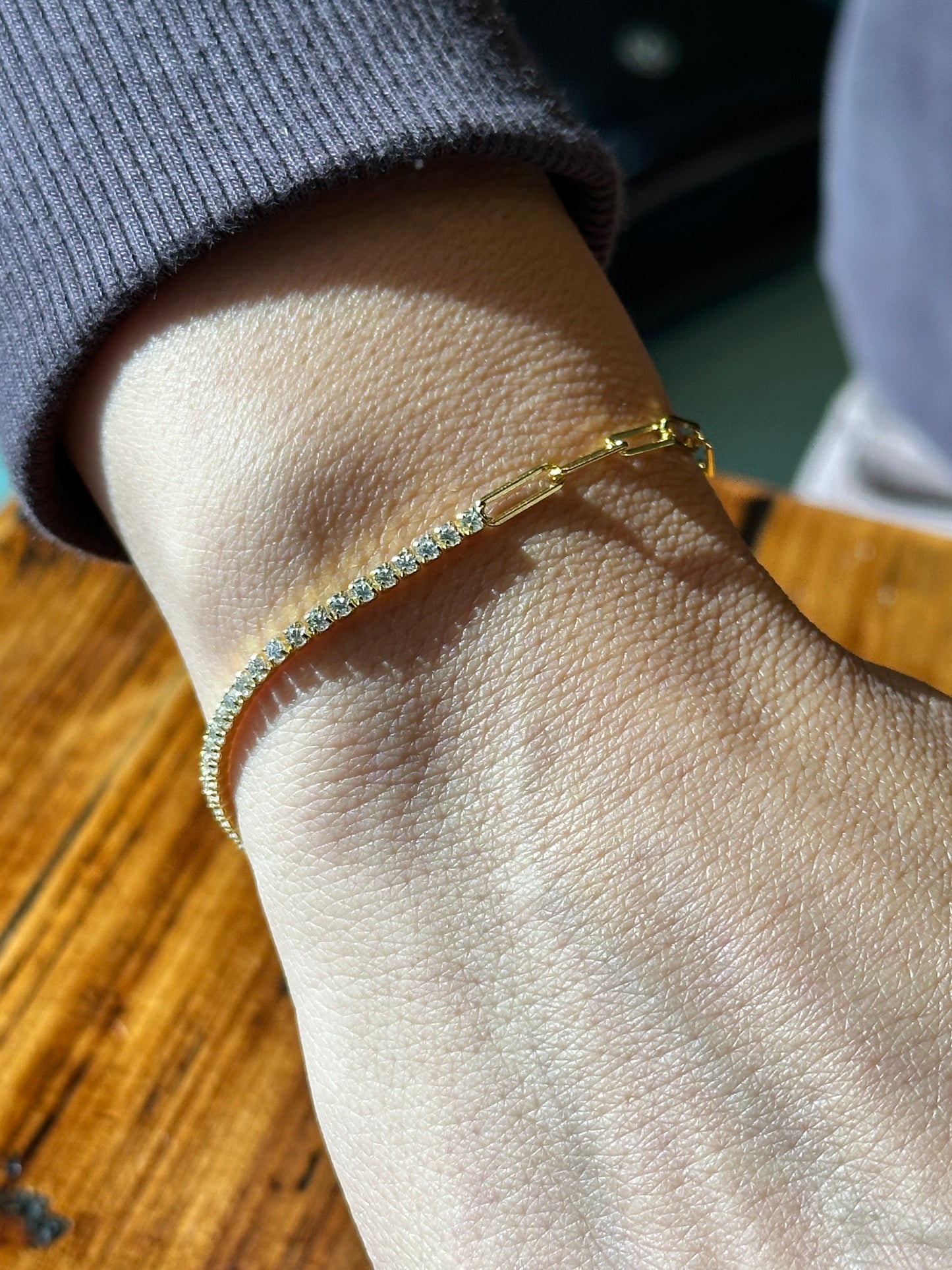 Link Tennis Bracelet