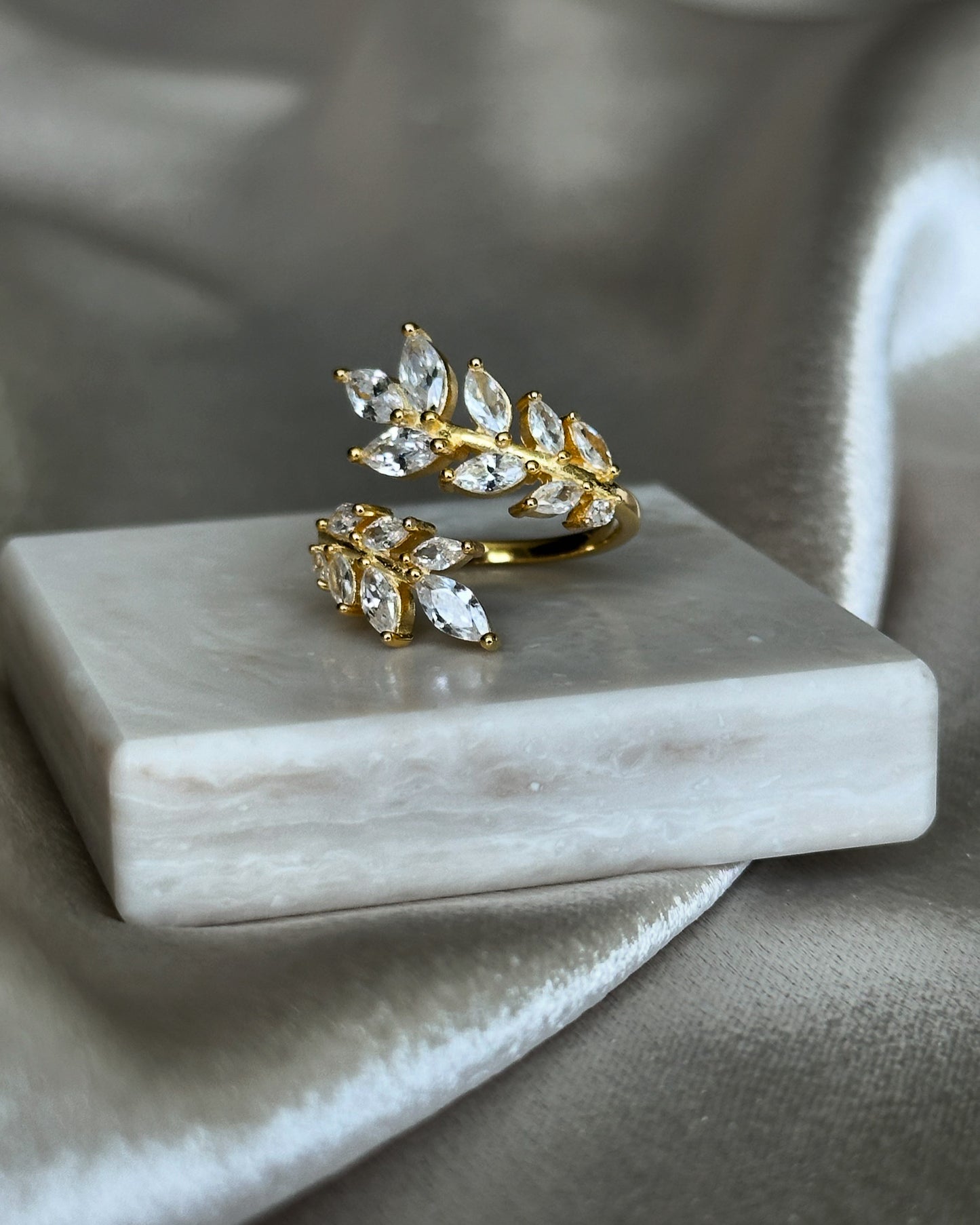 Olive Leaf Ring (adjustable)