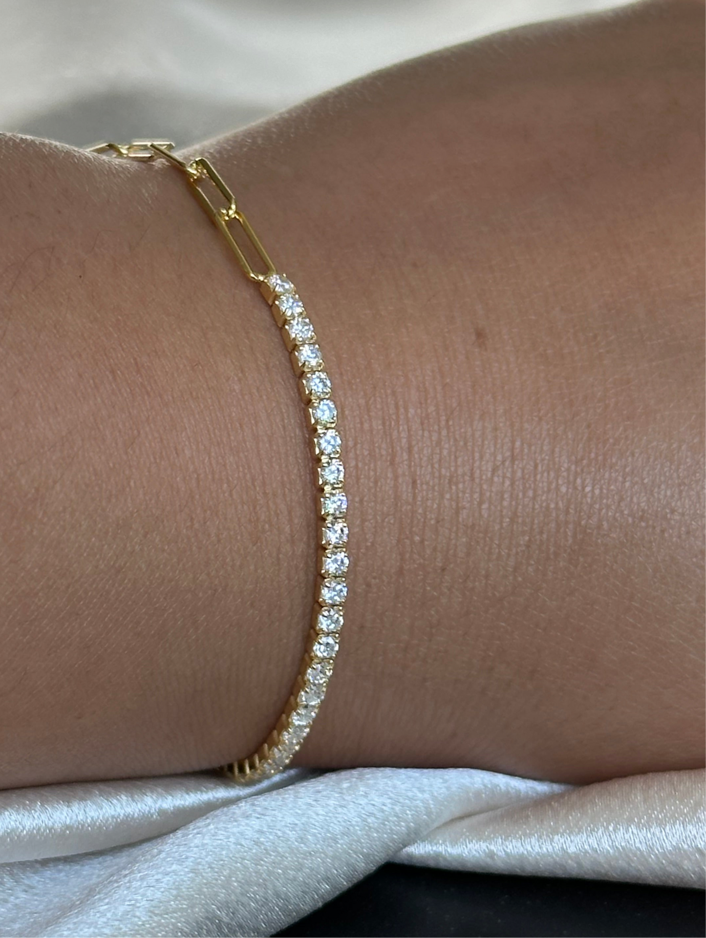 Link Tennis Bracelet