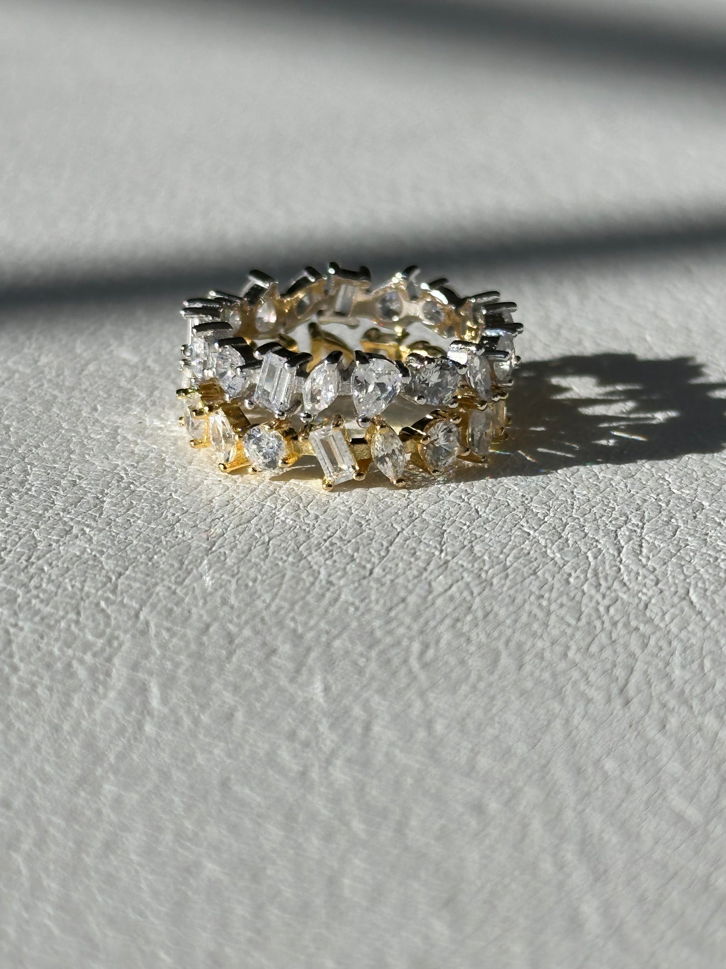Multi-Cut Stone Ring