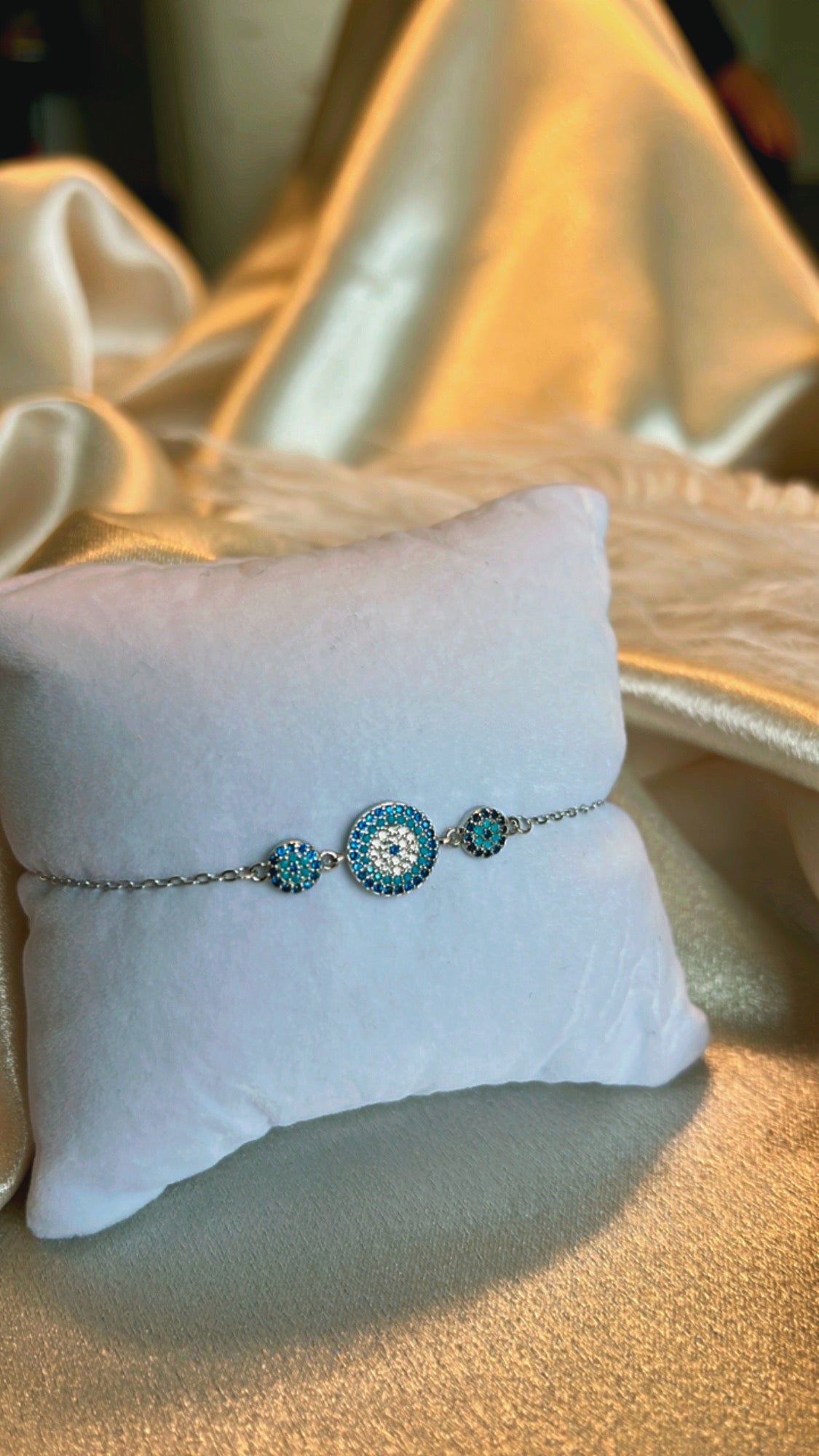 Turquoise Evil Eye Bracelet