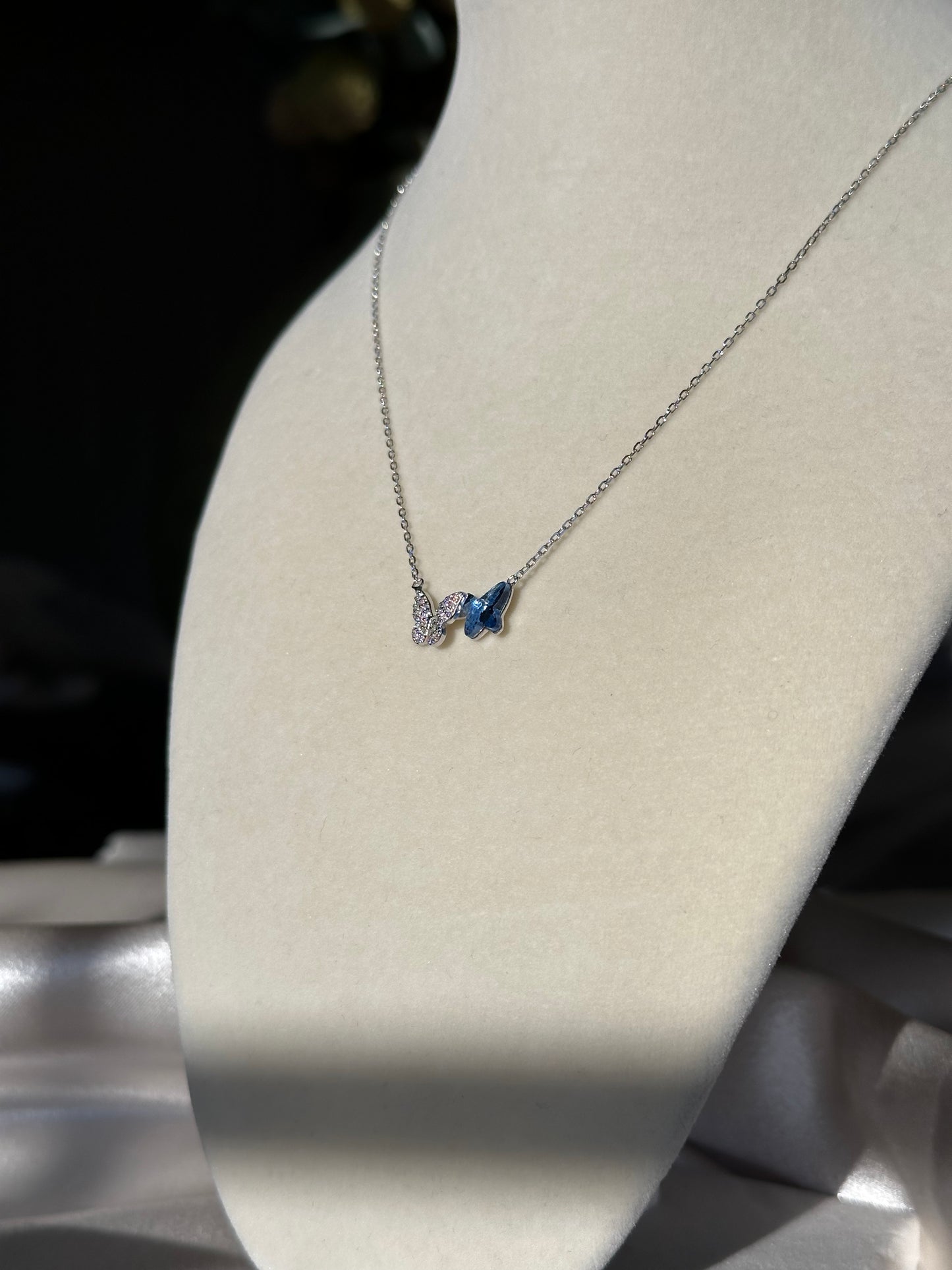 Dual Butterfly Necklace
