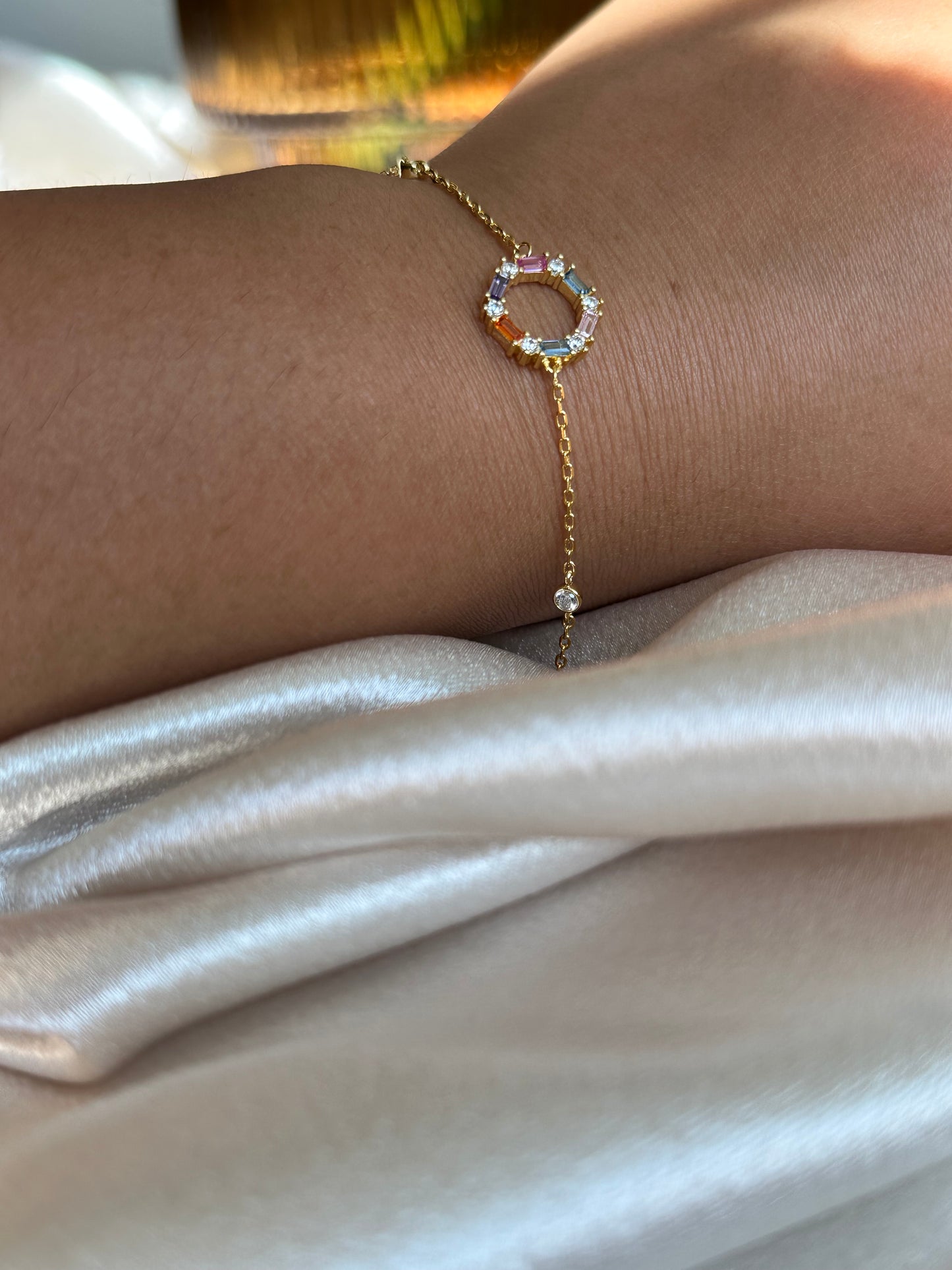 Candy Crush Bracelet - 18k gold plated -