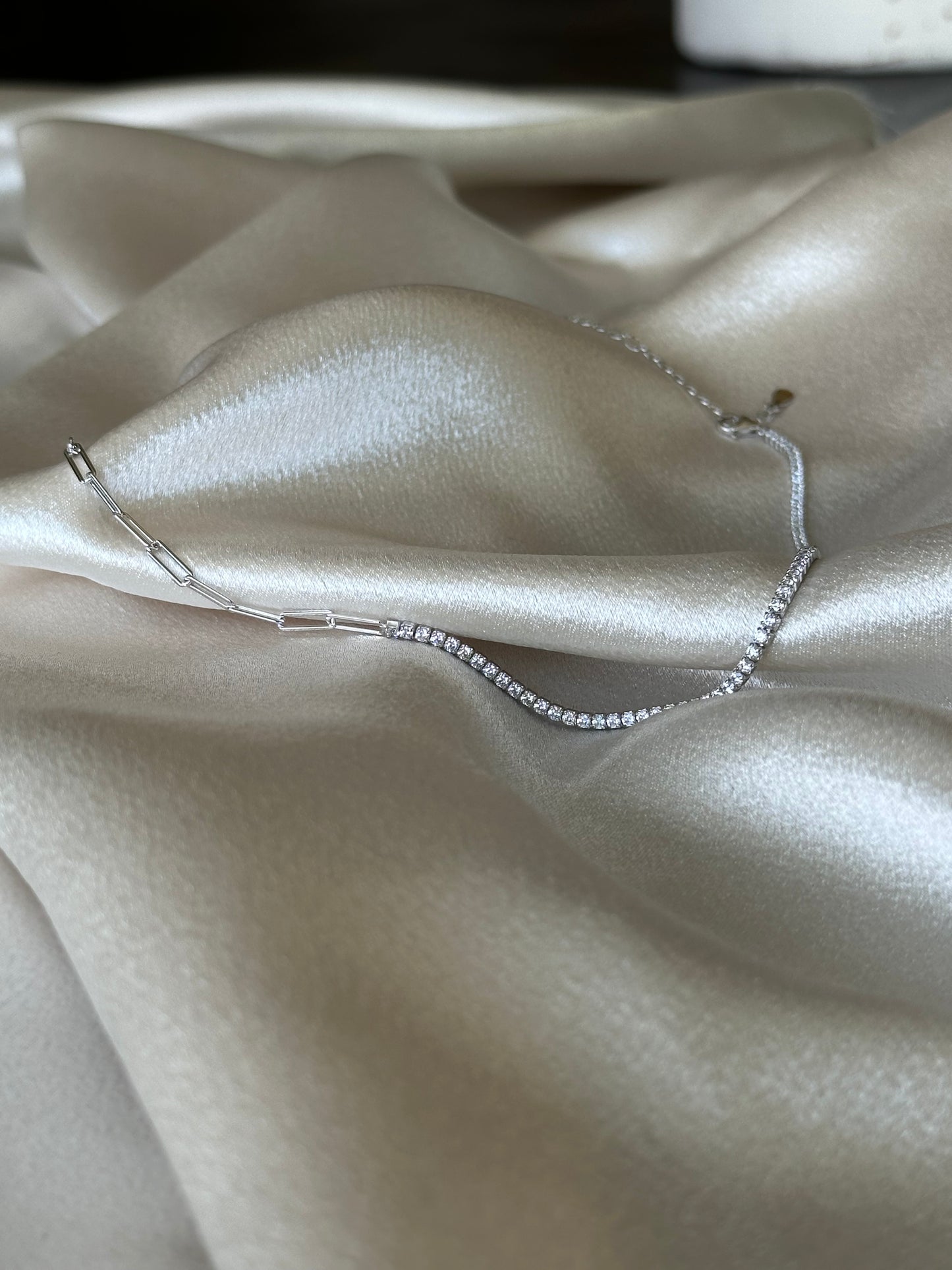 Link Tennis Necklace