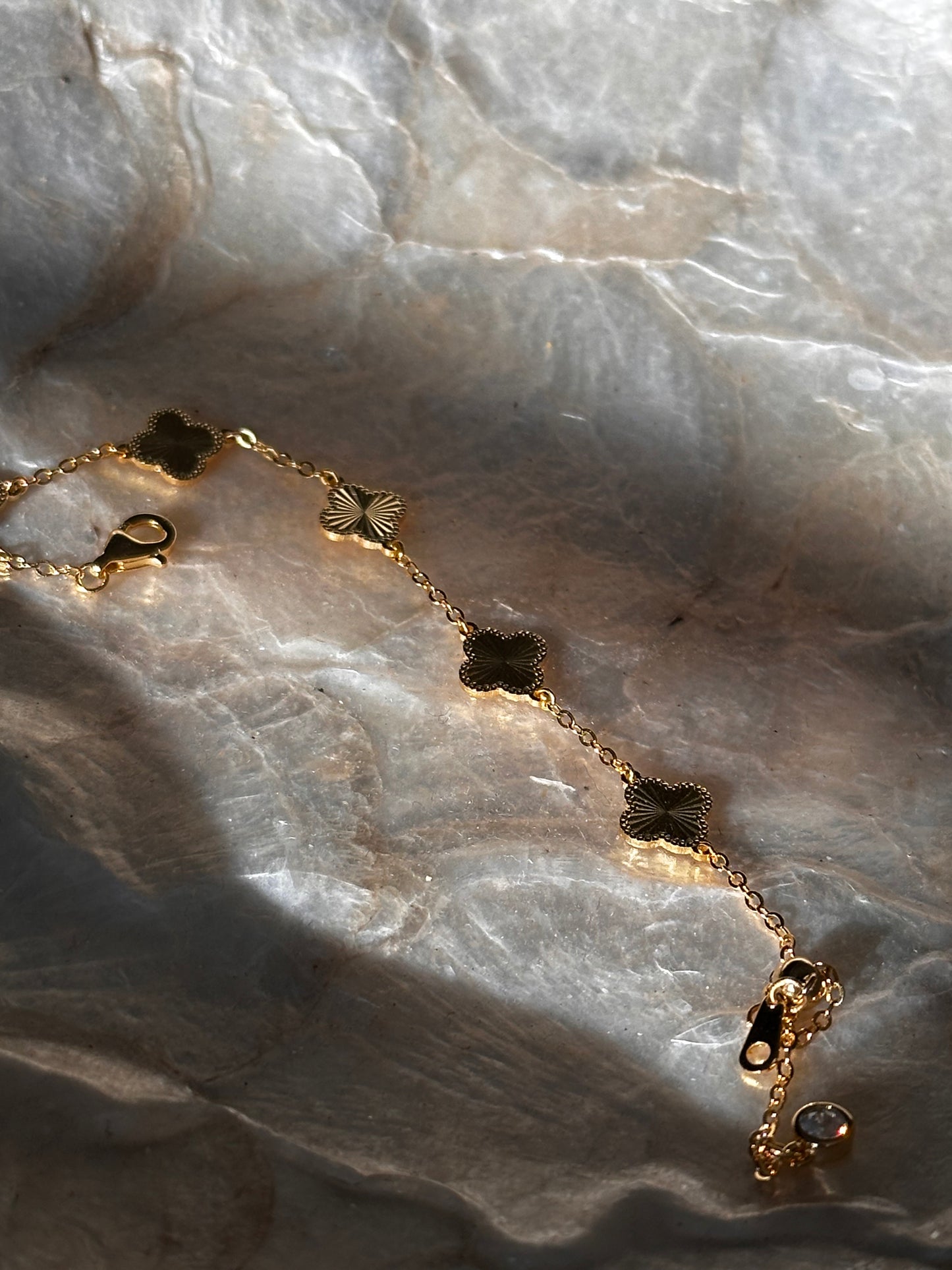 Motif Clover Bracelet - Gold