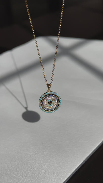 Ava Evil Eye Necklace